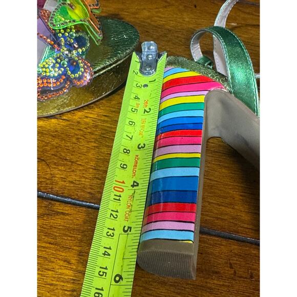 BETSEY JOHNSON Women's Noemi Butterfly Strap heels size 7 - Picture 6 of 7